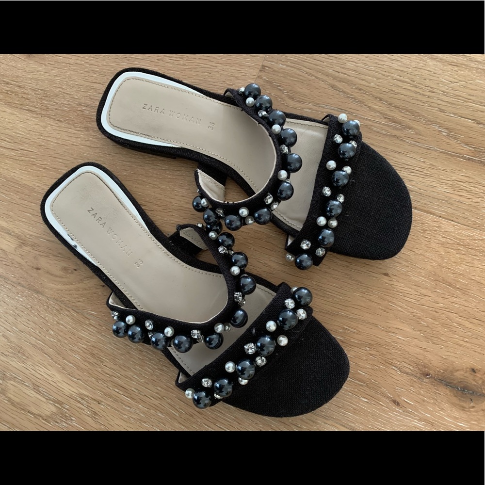 Zara slides / sandals size 6